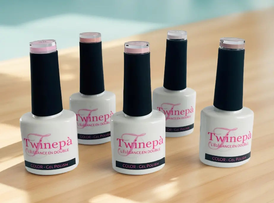 Kit Twinepà Spring Pink – 5 Smalti Semipermanenti Professionali