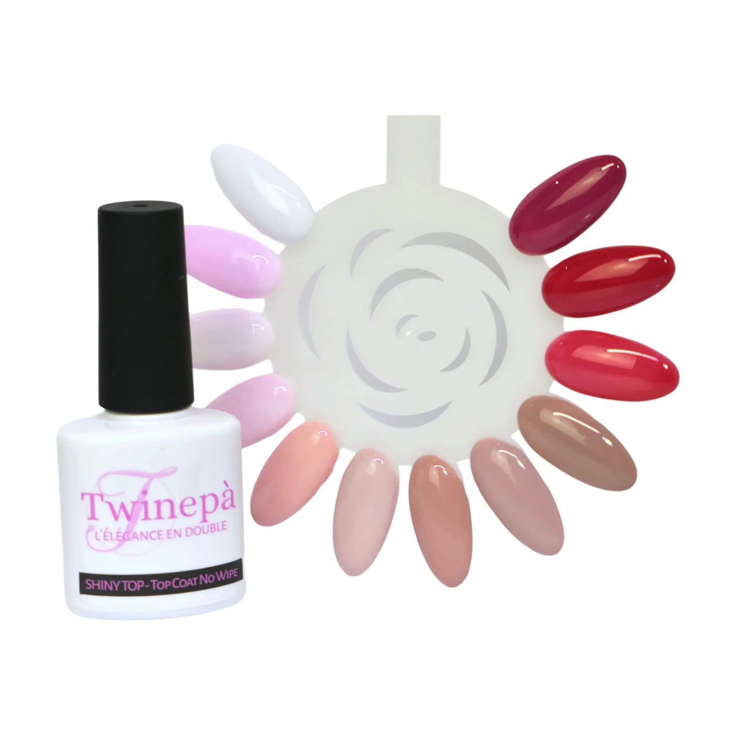 SHINY TOP - Top Coat No Wipe (8ml) Twinepà