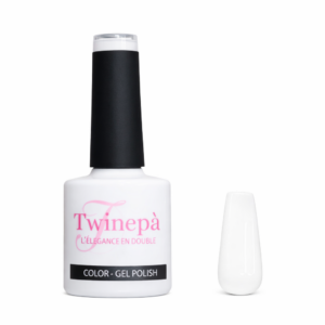 Twinepa Smalto Semipermanente Bianco Latte 05 8ml, colore professionale ad alta coprenza