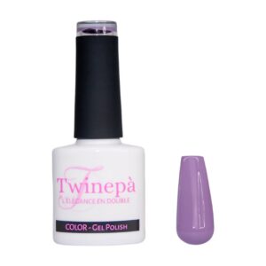Twinepa Smalto Semipermanente Malva 40 8ml, colore professionale ad alta coprenza