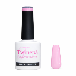 Twinepa Smalto Semipermanente Rosa Baby 30 8ml, colore rosa freddo brillante