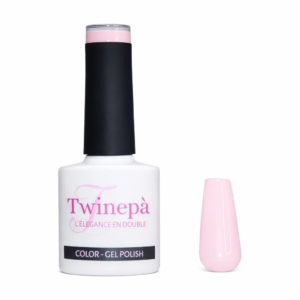 Twinepa Smalto Semipermanente Rosa Cipria 33 8ml, colore professionale ad alta coprenza