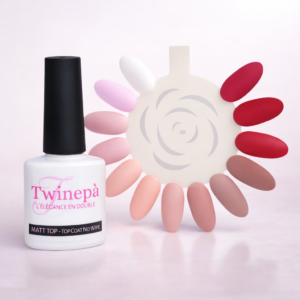 Twinepa Top Coat Matt Opaco 8ml, finish matte professionale